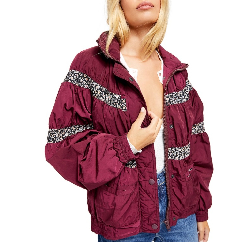 Free People On My Mind Bomber Jacket Size XS & S - Picture 1 of 9